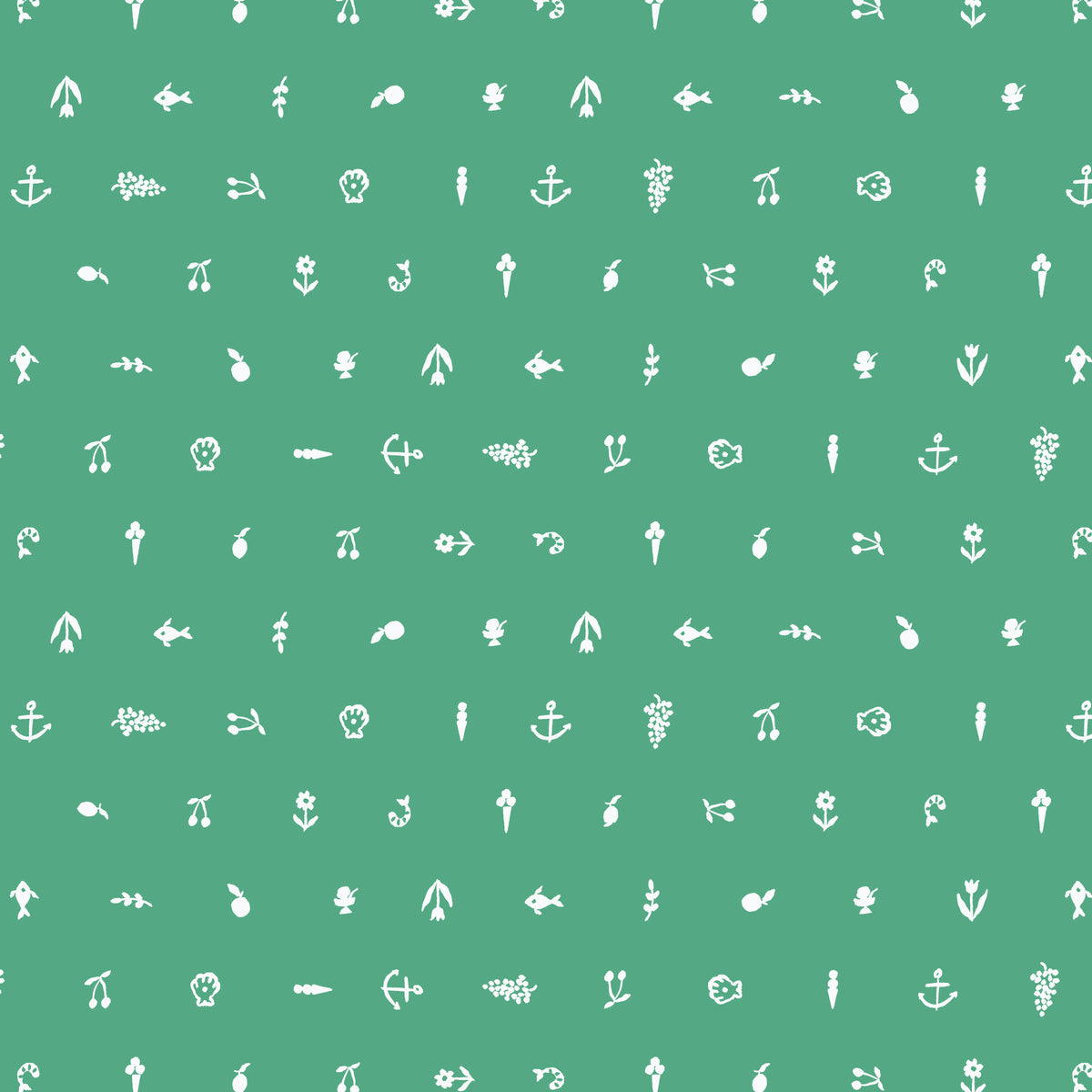 Cloud9-Petite Produce Green-fabric-gather here online
