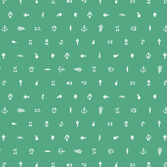 Cloud9-Petite Produce Green-fabric-gather here online