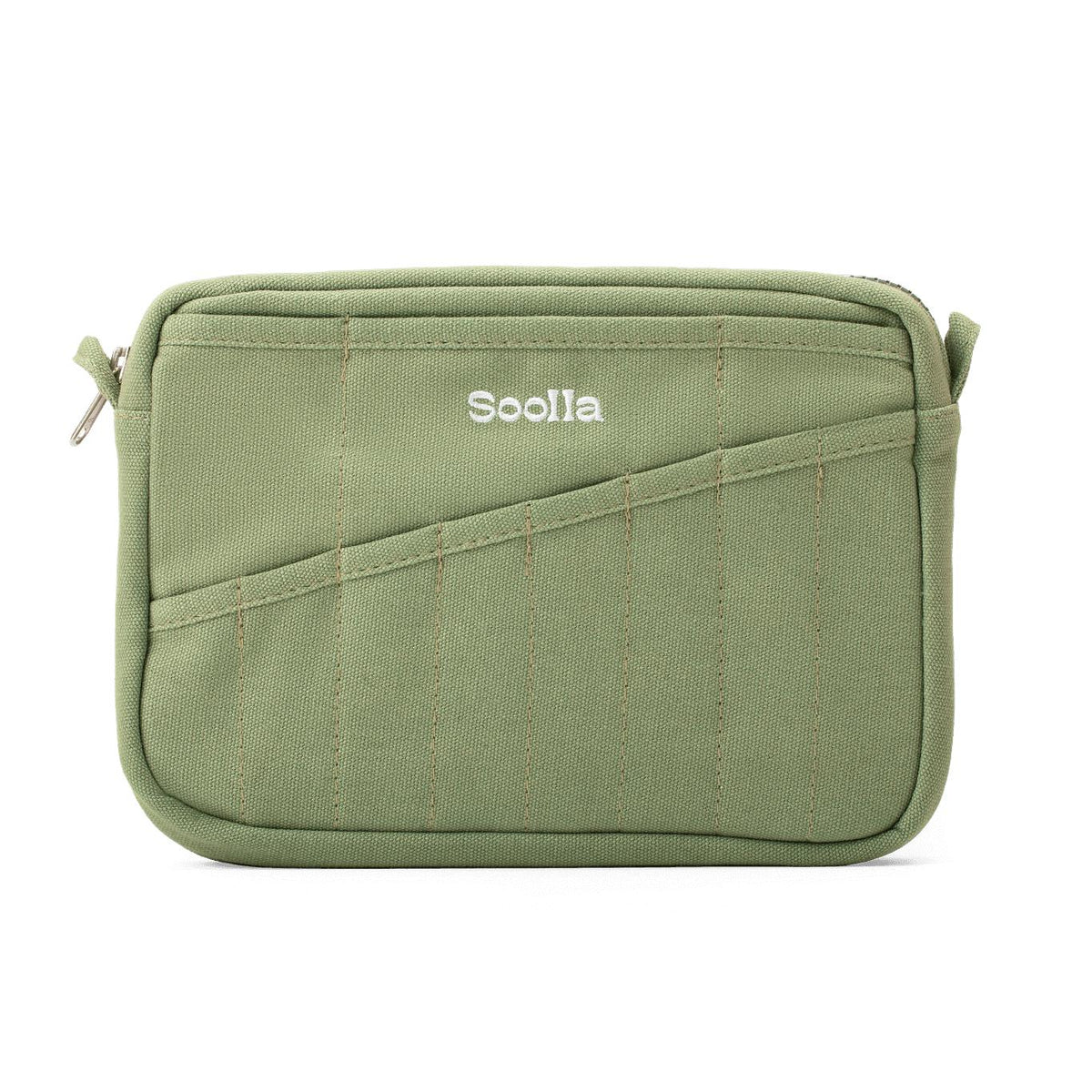 Soolla-Soolla Studio Pouch - Ganja Green-craft organizer-gather here online