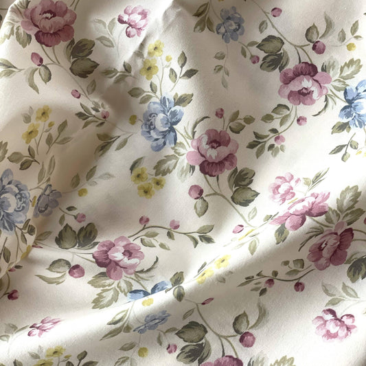 Vingtsept-Soft Cotton Poplin - Louise Ivory-fabric-gather here online