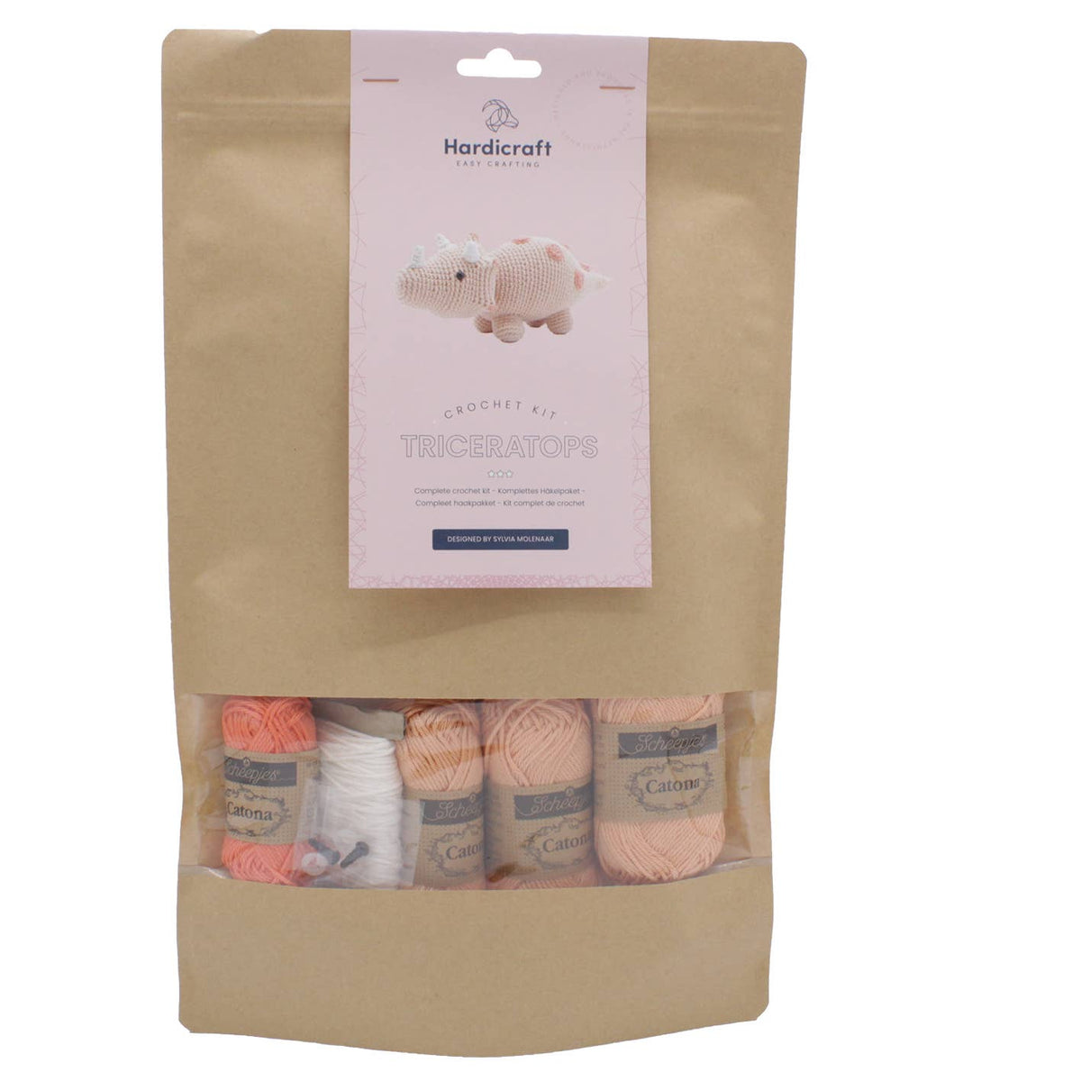 Hardicraft-DIY Crochet Kit - Triceratops-knitting / crochet kit-gather here online