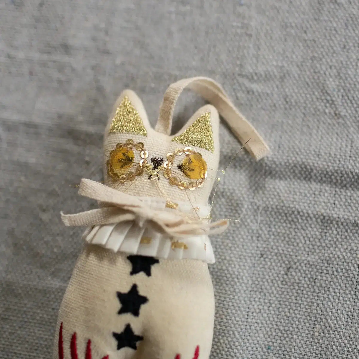 Skippy Cotton-Rocket Cat - Lavender Sachet Ornament-garment care-gather here online