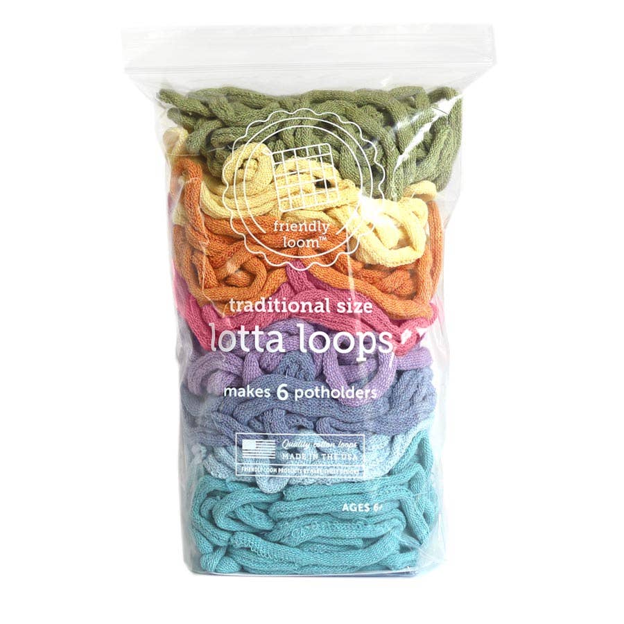 Friendly Loom-Lotta Loops - Traditional-craft notion-Botanicals-gather here online