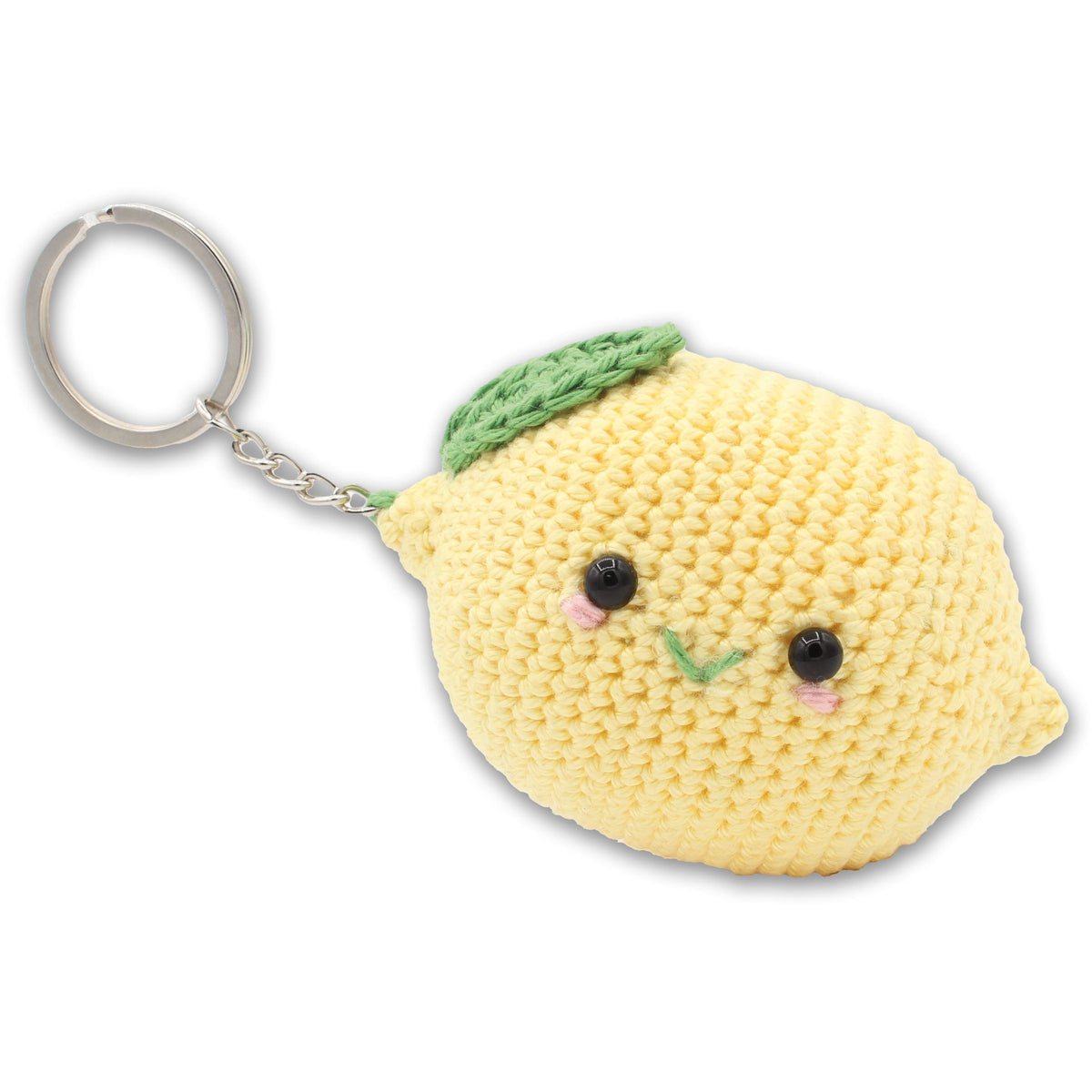 Hardicraft-DIY Crochet Kit - Lemon Keychain-knitting / crochet kit-gather here online