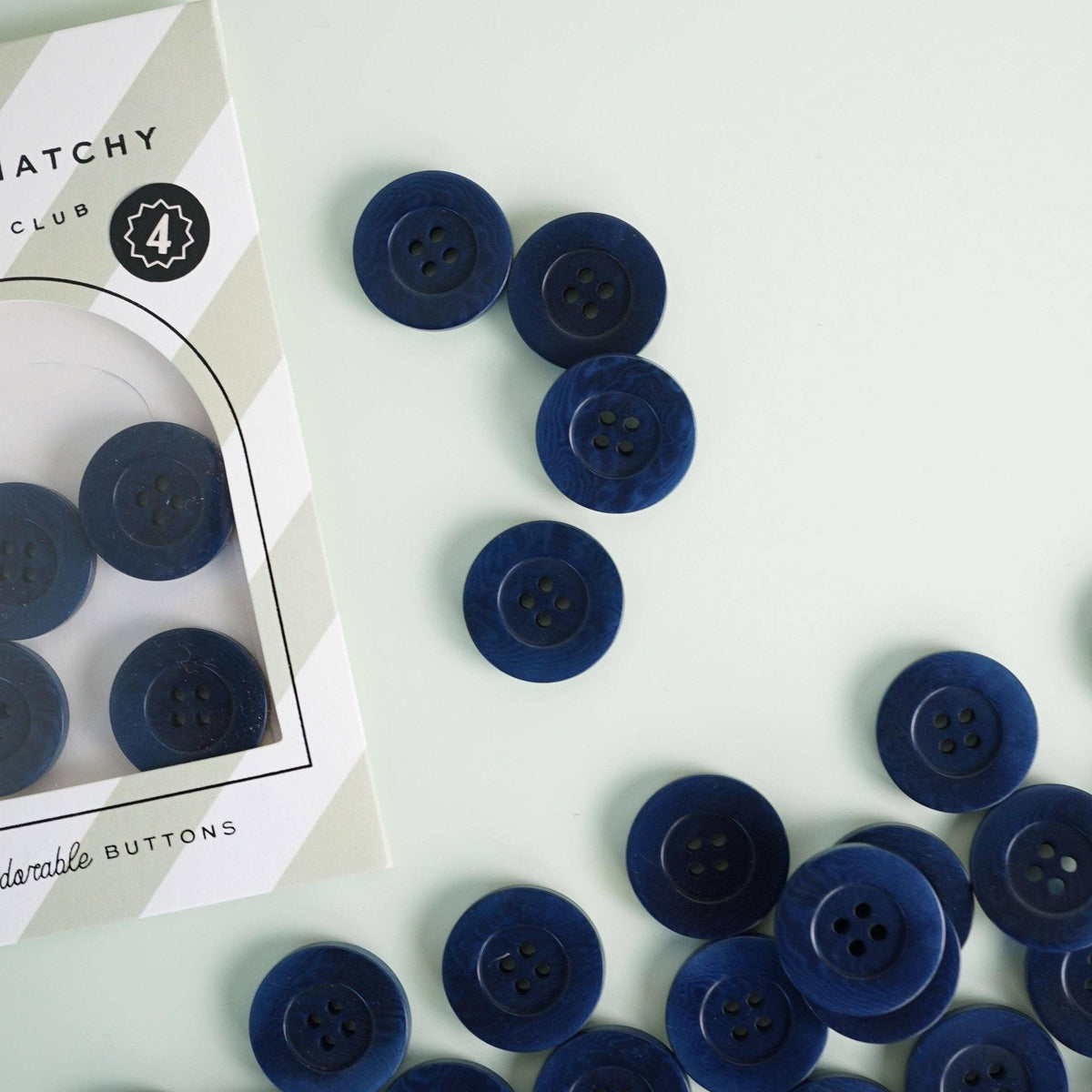 Matchy Matchy Sewing Club-Midnight 1" Corozo Nut Buttons-button-gather here online