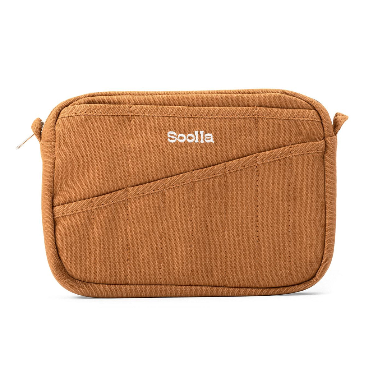 Soolla-Soolla Studio Pouch - Cinnamon-craft organizer-gather here online