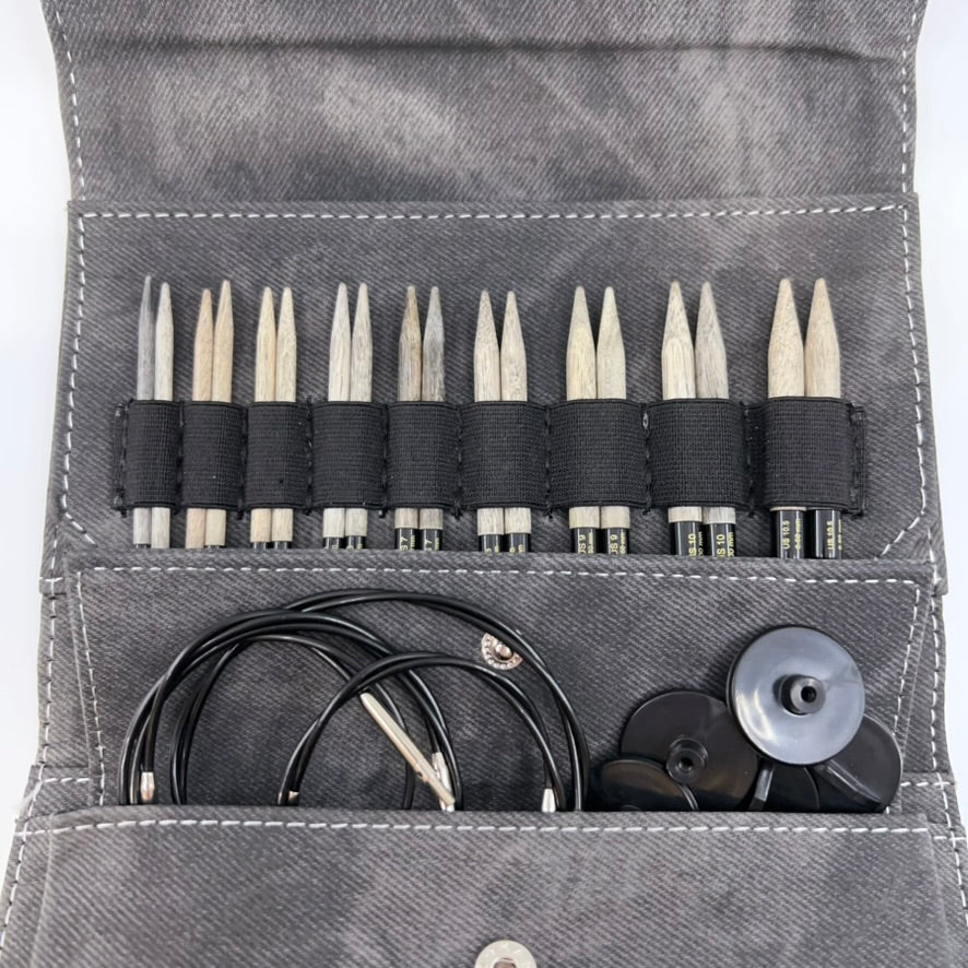 Lykke-Driftwood 3.5” Knitting Needle Set-knitting needles-gather here online