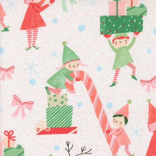 Moda-Elves Snow-fabric-gather here online