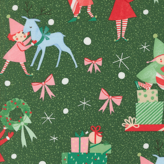 Moda-Elves Pine-fabric-gather here online