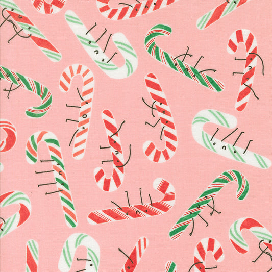 Moda-Candy Cane Cotton Candy-fabric-gather here online