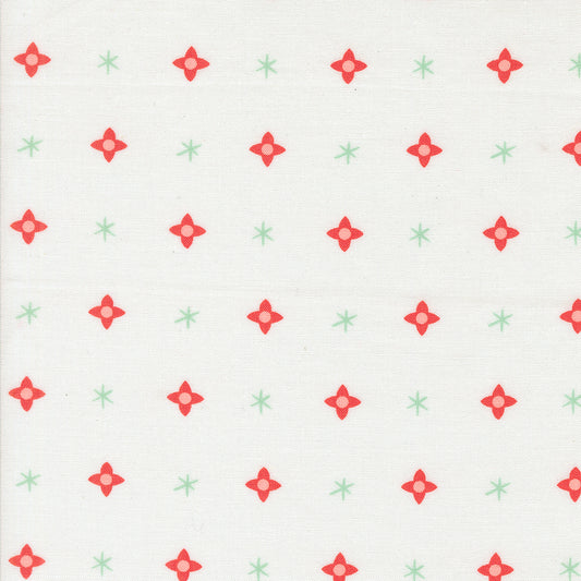 Moda-Christmas Star Snow-fabric-gather here online