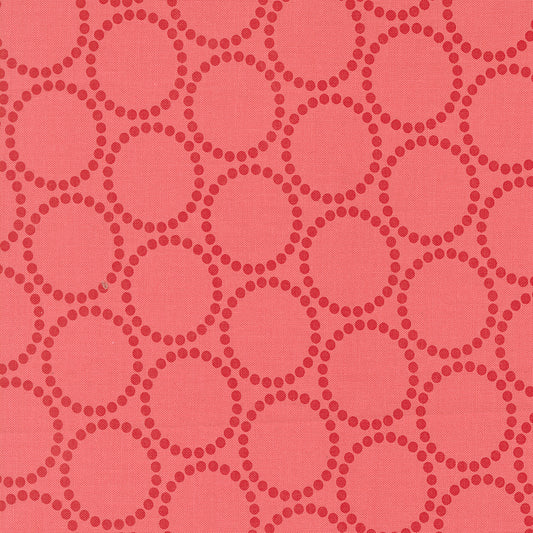 Moda-Pearl Bracelet Coral-fabric-gather here online