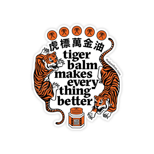 The Bao Bae-Tiger Balm Makes Everything Better Sticker-sticker-gather here online