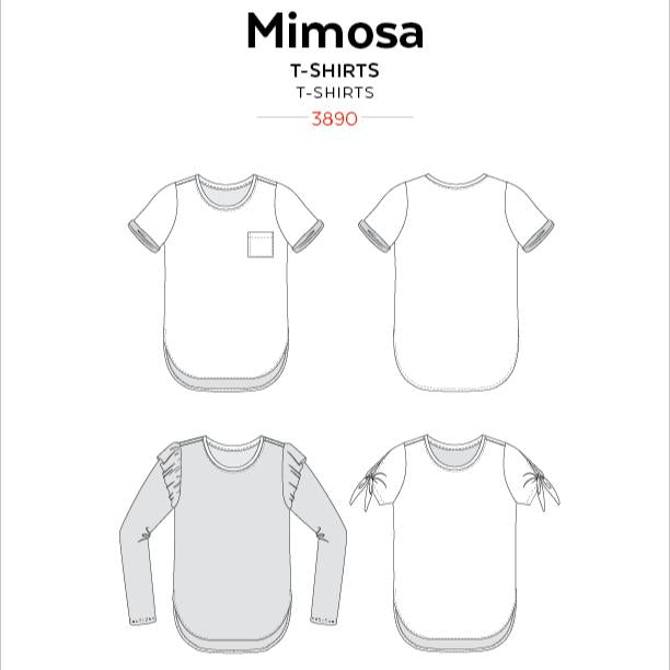 Jalie-Mimosa Scoop-Neck Top Pattern-sewing pattern-gather here online