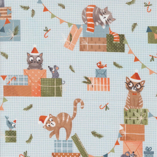 Moda-Cats Frost-fabric-gather here online