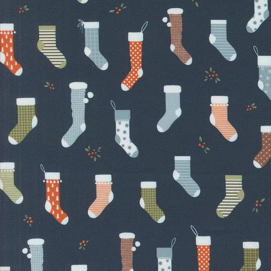 Moda-Sweet Stockings Midnight-fabric-gather here online