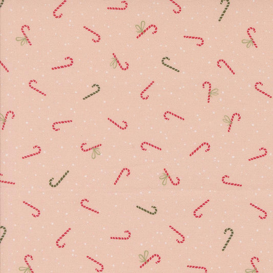 Moda-Candy Canes Bubblegum-fabric-gather here online