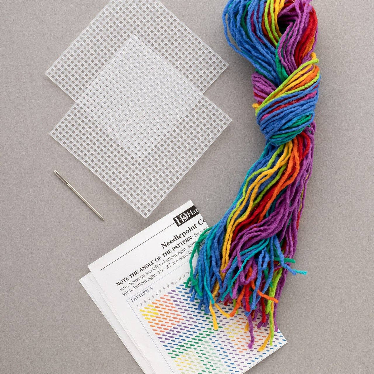 Friendly Loom-Needlepoint Coaster Kit-xstitch kit-gather here online