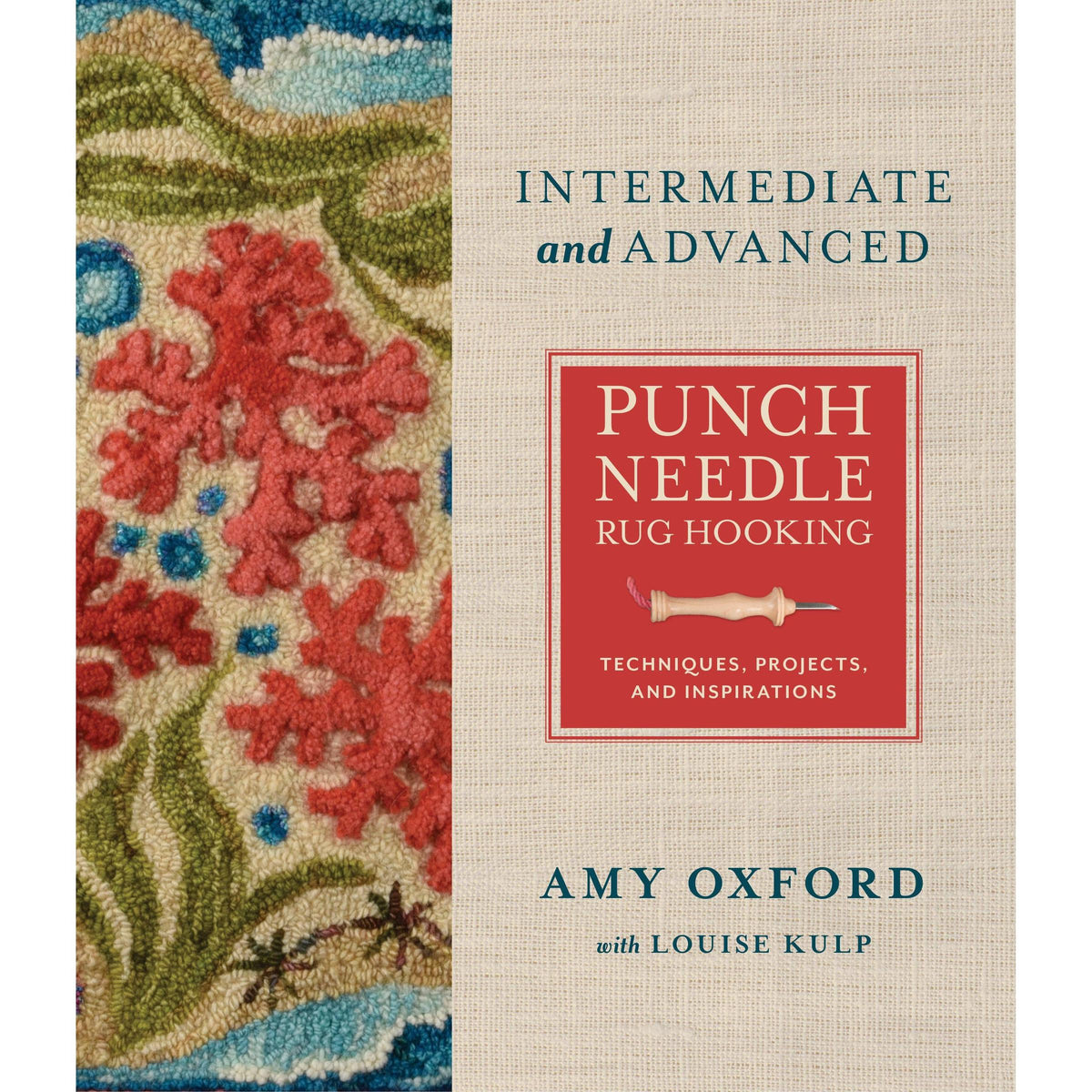 Schiffer Publishing-Intermediate & Advanced Punch Needle Rug Hooking-book-gather here online
