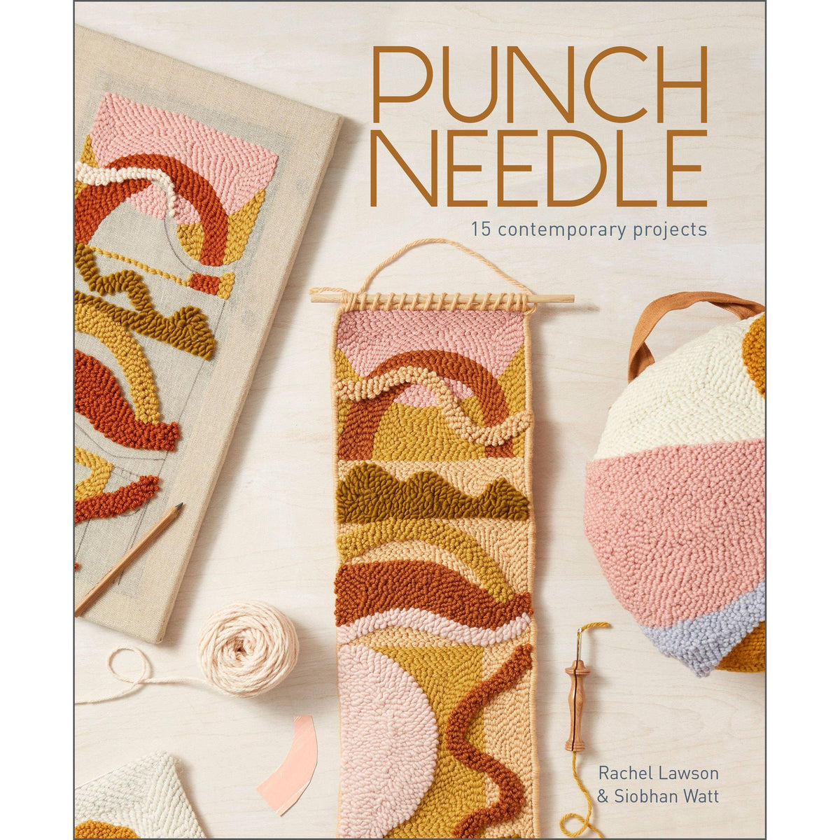Schiffer Publishing-Punch Needle: 15 Contemporary Projects-book-gather here online