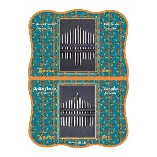 Sajou-Sajou 40 Assorted Sewing Needles - Little Girls Embroidering Booklet-sewing notion-gather here online