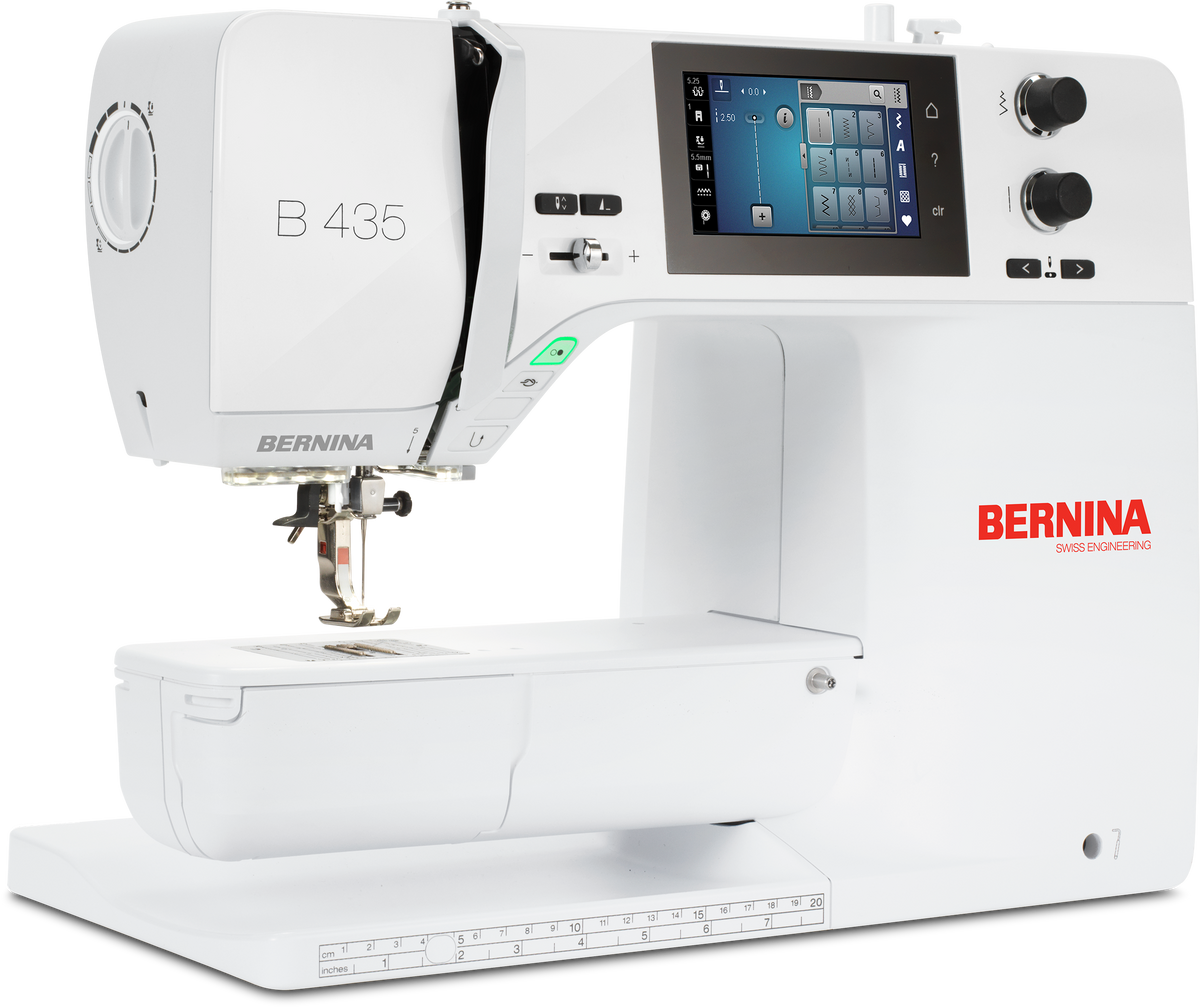 BERNINA-B435-sewing machine-gather here online