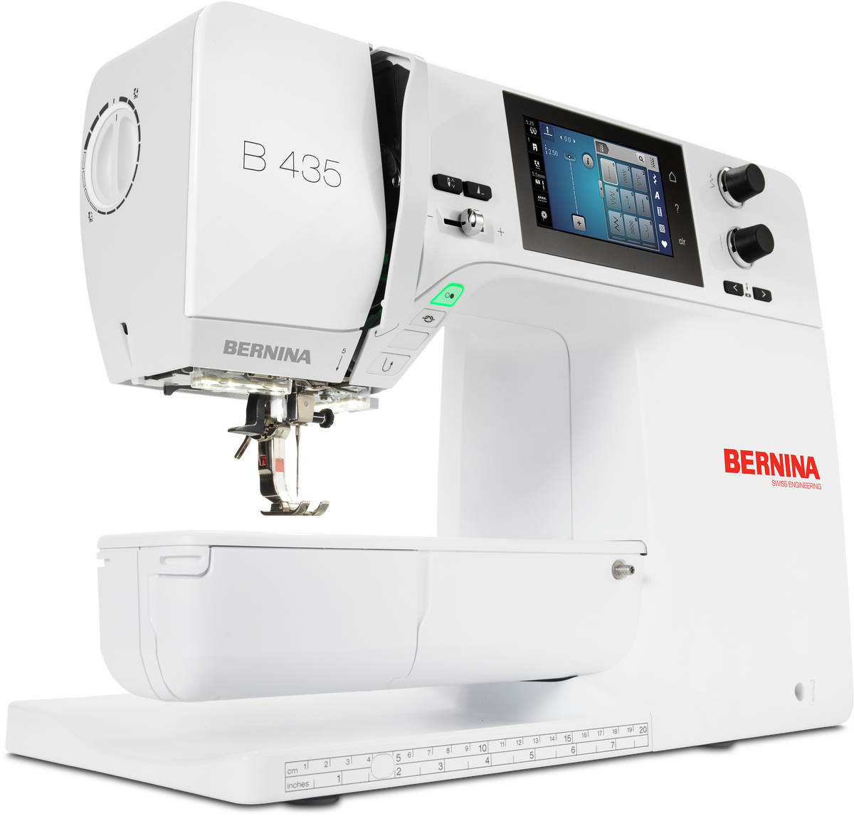 BERNINA-B435-sewing machine-gather here online