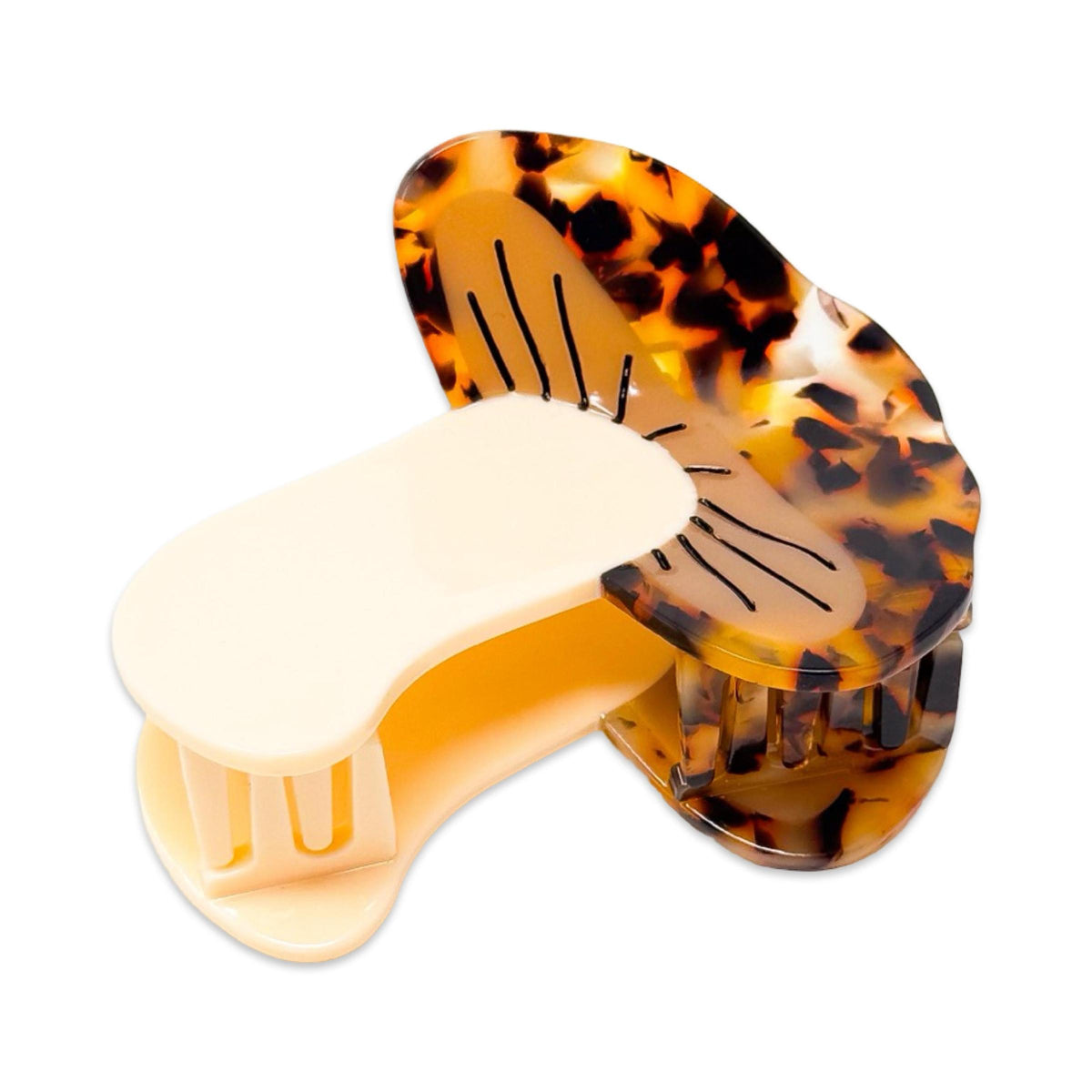Jenny Lemons-Midi Shiitake Hair Claw-accessory-gather here online