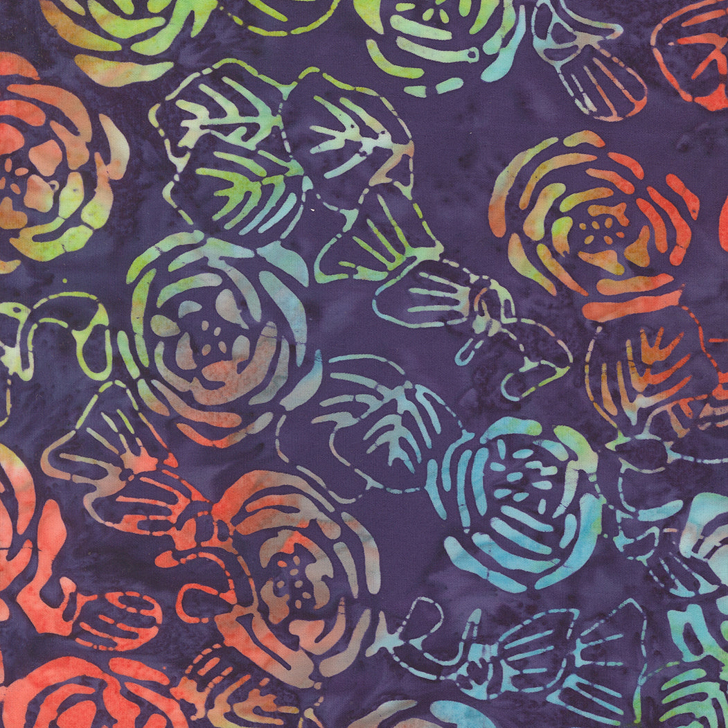 Moda-Flower Petals Dusk-fabric-gather here online