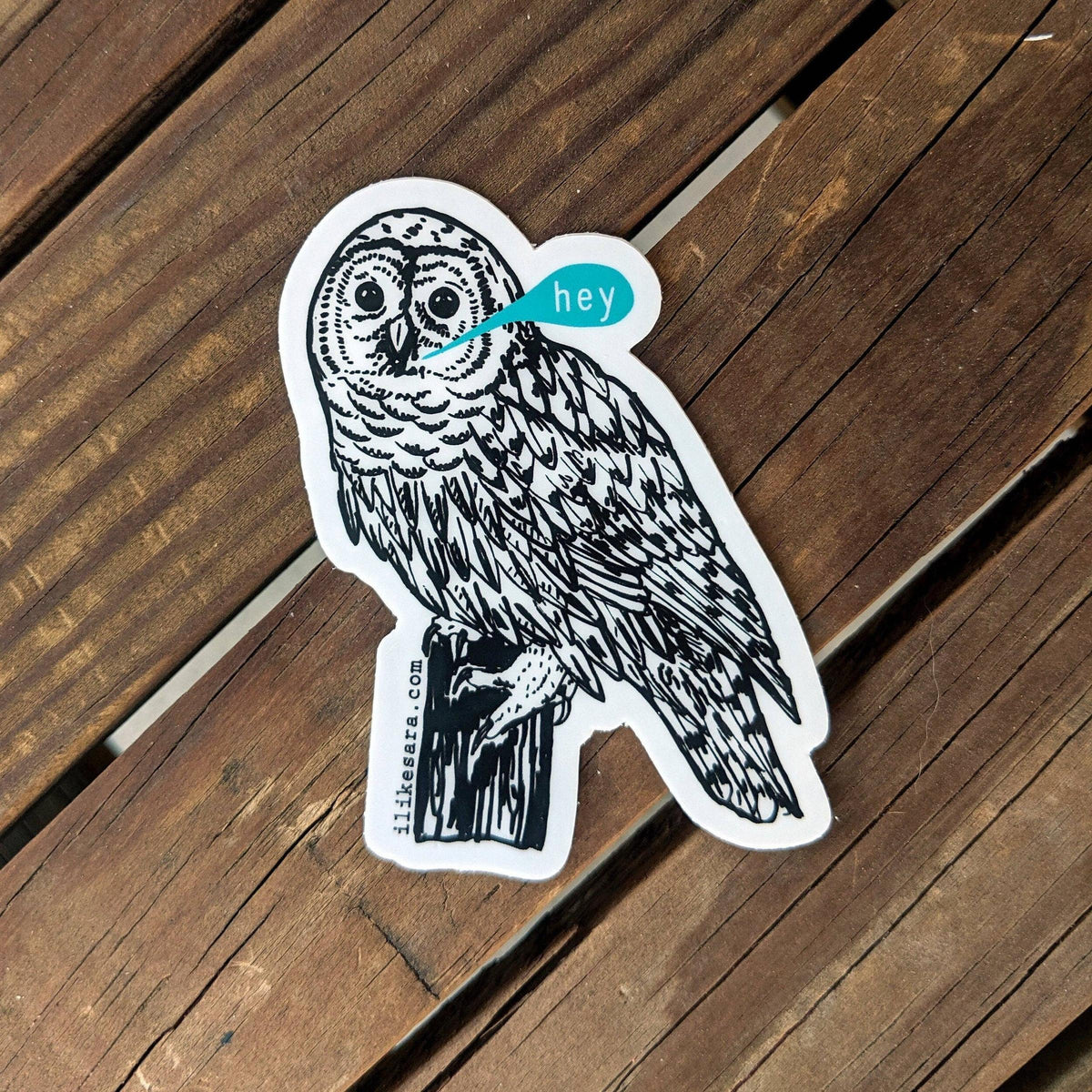 ilikesara-Sticker | hey owl-sticker-gather here online