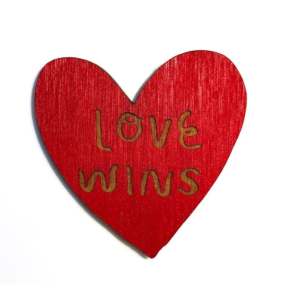 SnowMade-Love Wins Magnet-accessory-gather here online
