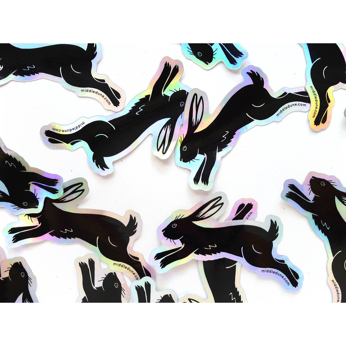 Middle Dune-Holographic Bun Sticker-accessory-gather here online
