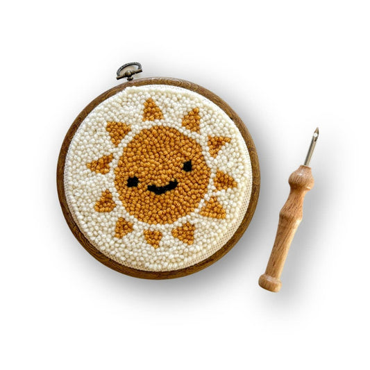 The Urban Acres-Sunshine Punch Needle Kit -craft kit-gather here online
