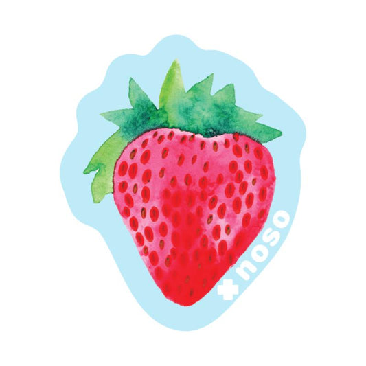 Noso Patches-Strawberry Adhesive Patch-patches + pins-gather here online