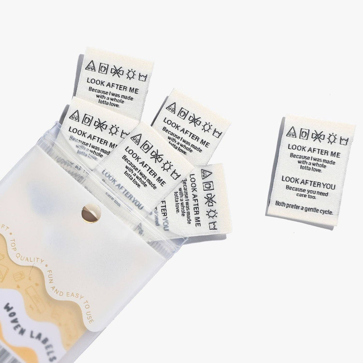 Kylie and The Machine-Look After Me Woven Sewing Labels-notion-gather here online