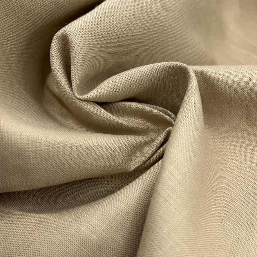 Lino Textil-Nevada Linen Oat-fabric-gather here online