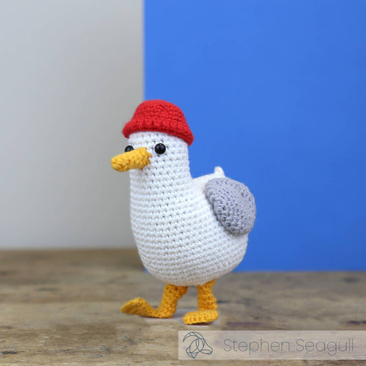 Hardicraft-DIY Crochet Kit - Stephen Seagull-knitting / crochet kit-gather here online