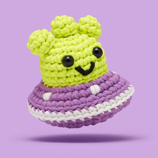 The Woobles-Wibbit the Neptunian Crochet Kit-knitting / crochet kit-gather here online