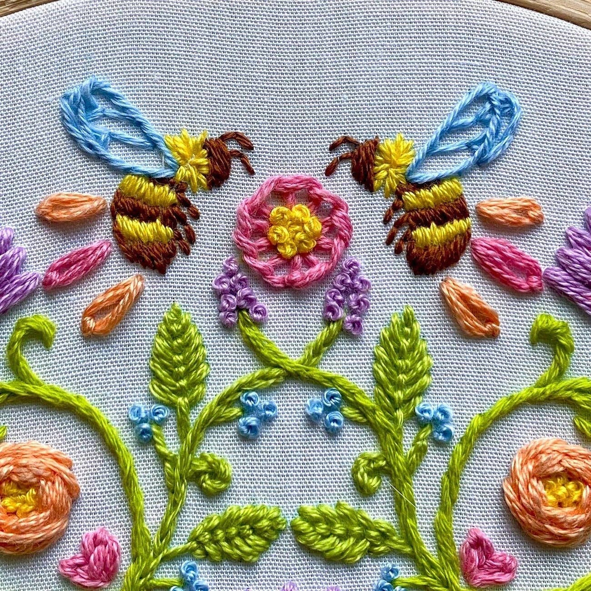 Stitches By Tiff-Bee Mandala Embroidery Kit-embroidery kit-gather here online