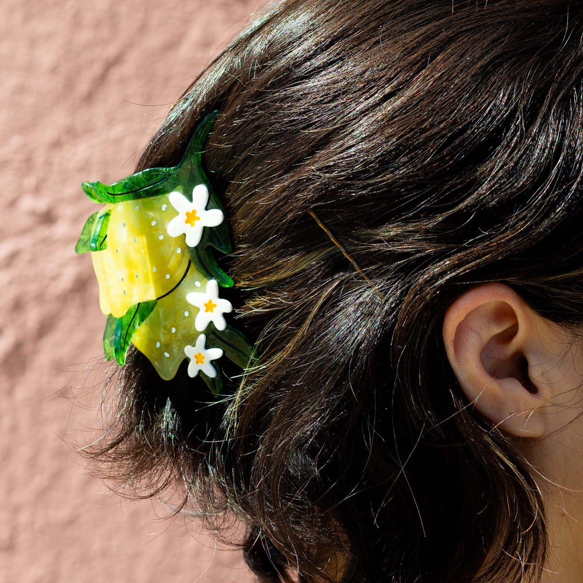 Jenny Lemons-Lemon and Flowers Hair Claw-gather here online