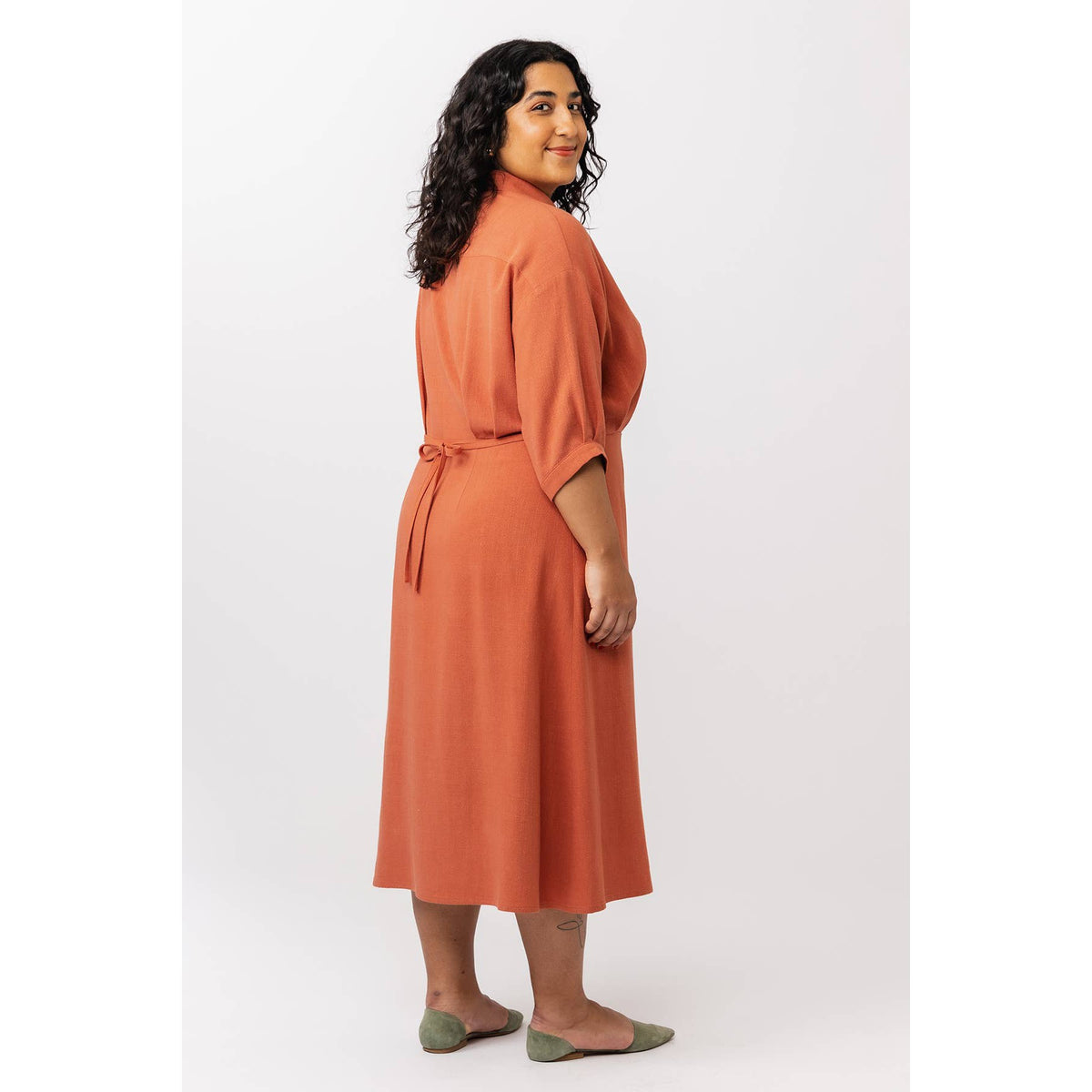 Named Clothing-Silmu Shirt & Shirt Dress Pattern-sewing pattern-gather here online