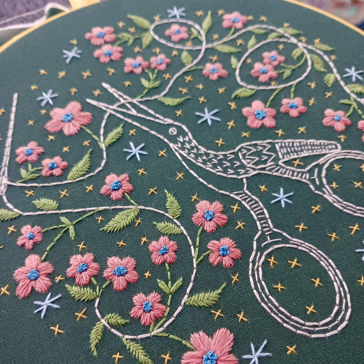 CozyBlue-Stitchcraft Embroidery Kit-embroidery kit-gather here online
