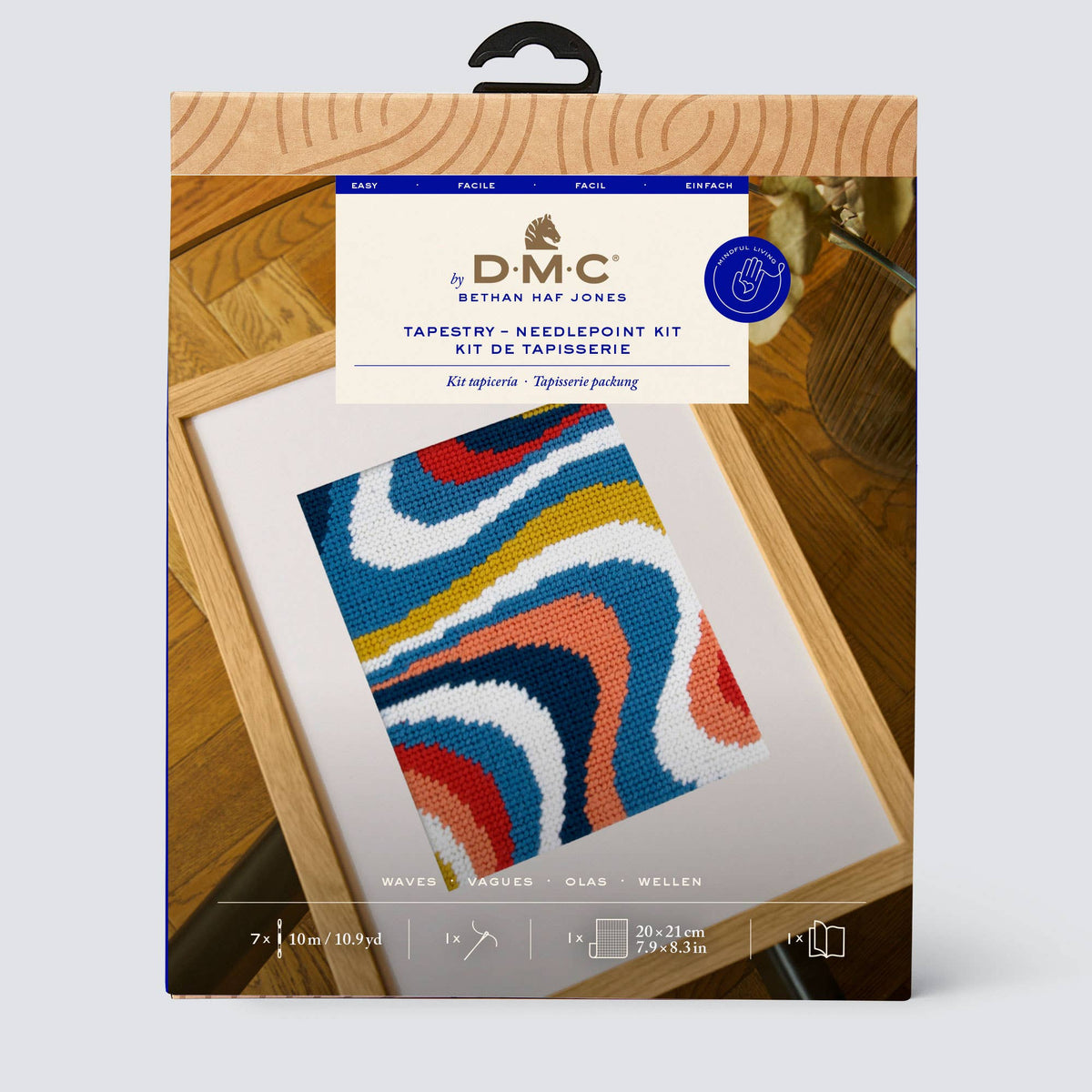 DMC-Needlepoint Tapestry Kit - Wave-xstitch kit-gather here online