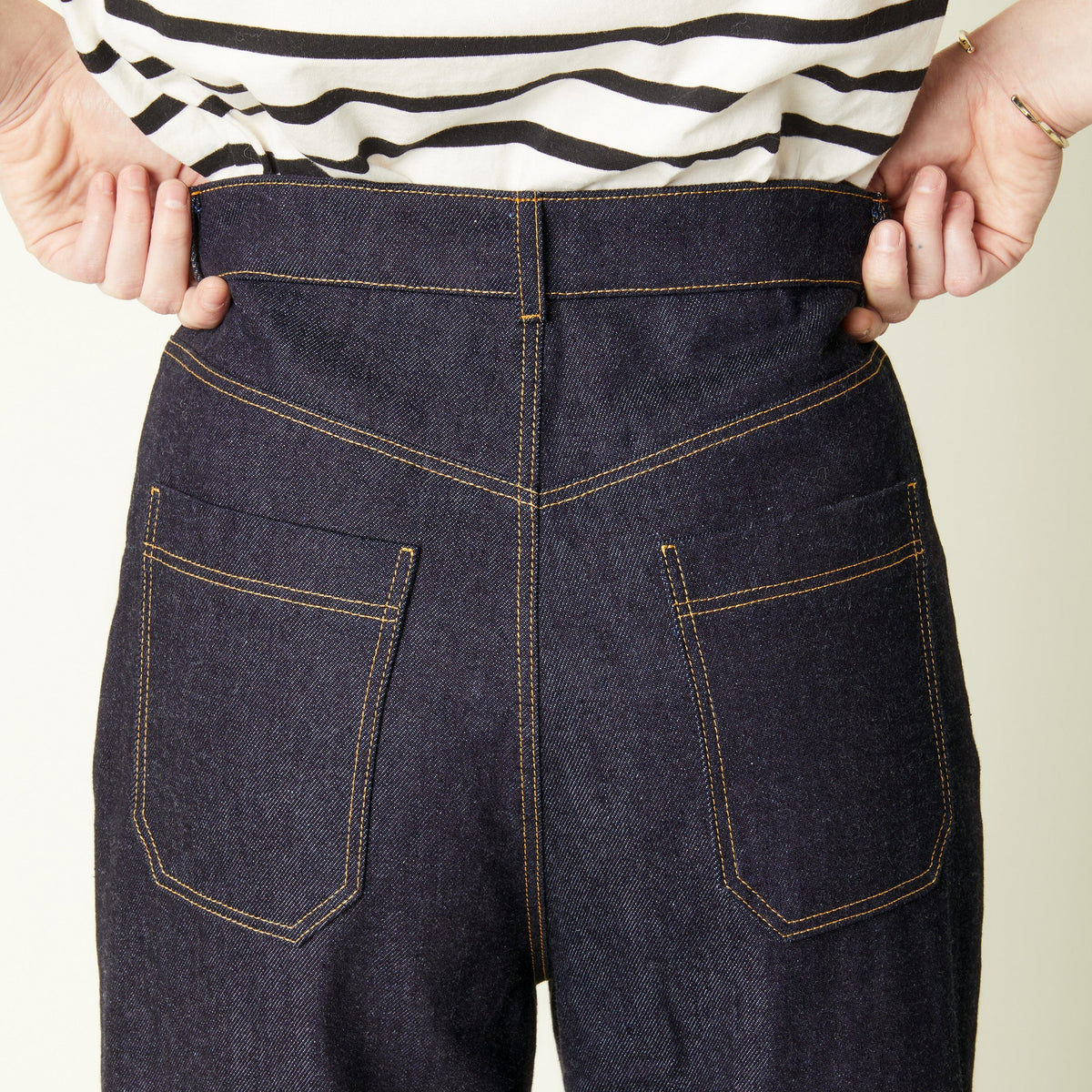 Atelier Brunette-LE Jean Wide Leg Pants Pattern-sewing pattern-gather here online