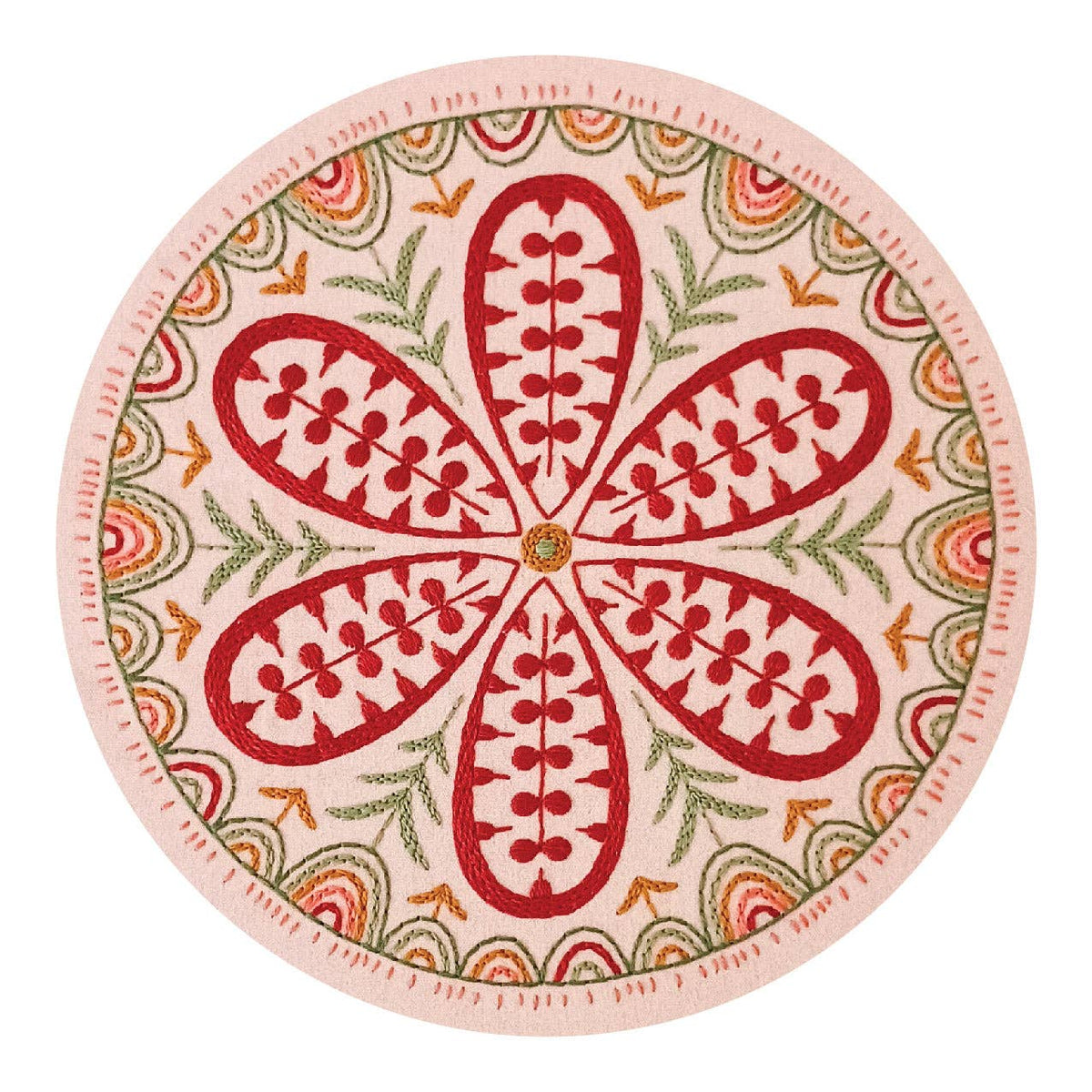 CozyBlue-Solstice Pre-Printed Fabric Embroidery Pattern-embroidery pattern-gather here online