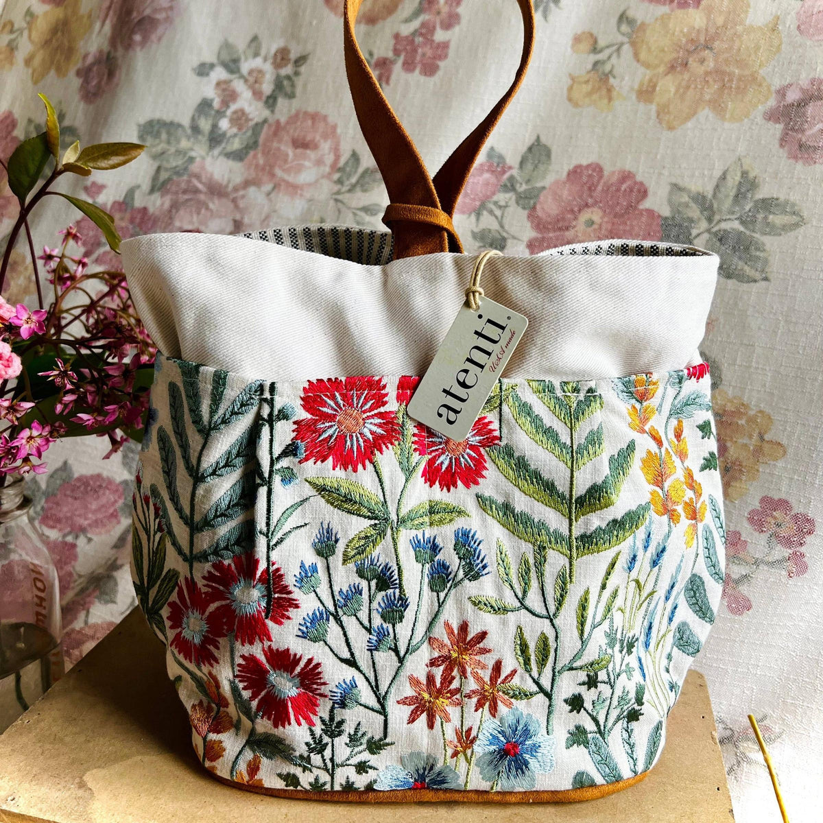 Atenti-Wildflower Tall Caddy-craft organizer-gather here online
