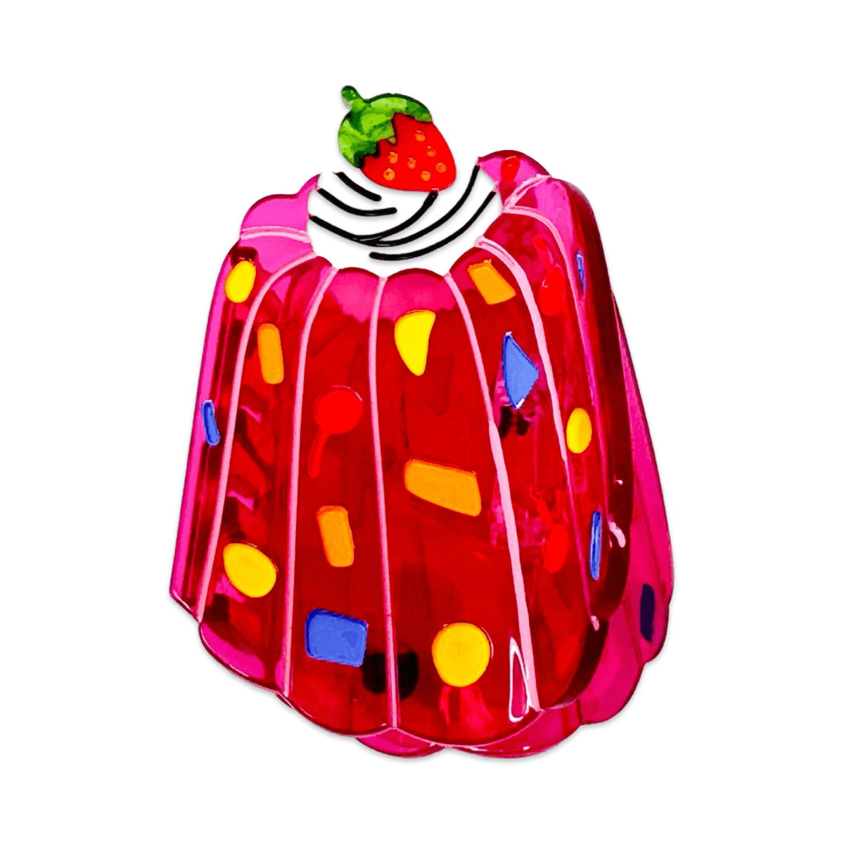 Jenny Lemons-Midi Jello Hair Claw-accessory-gather here online