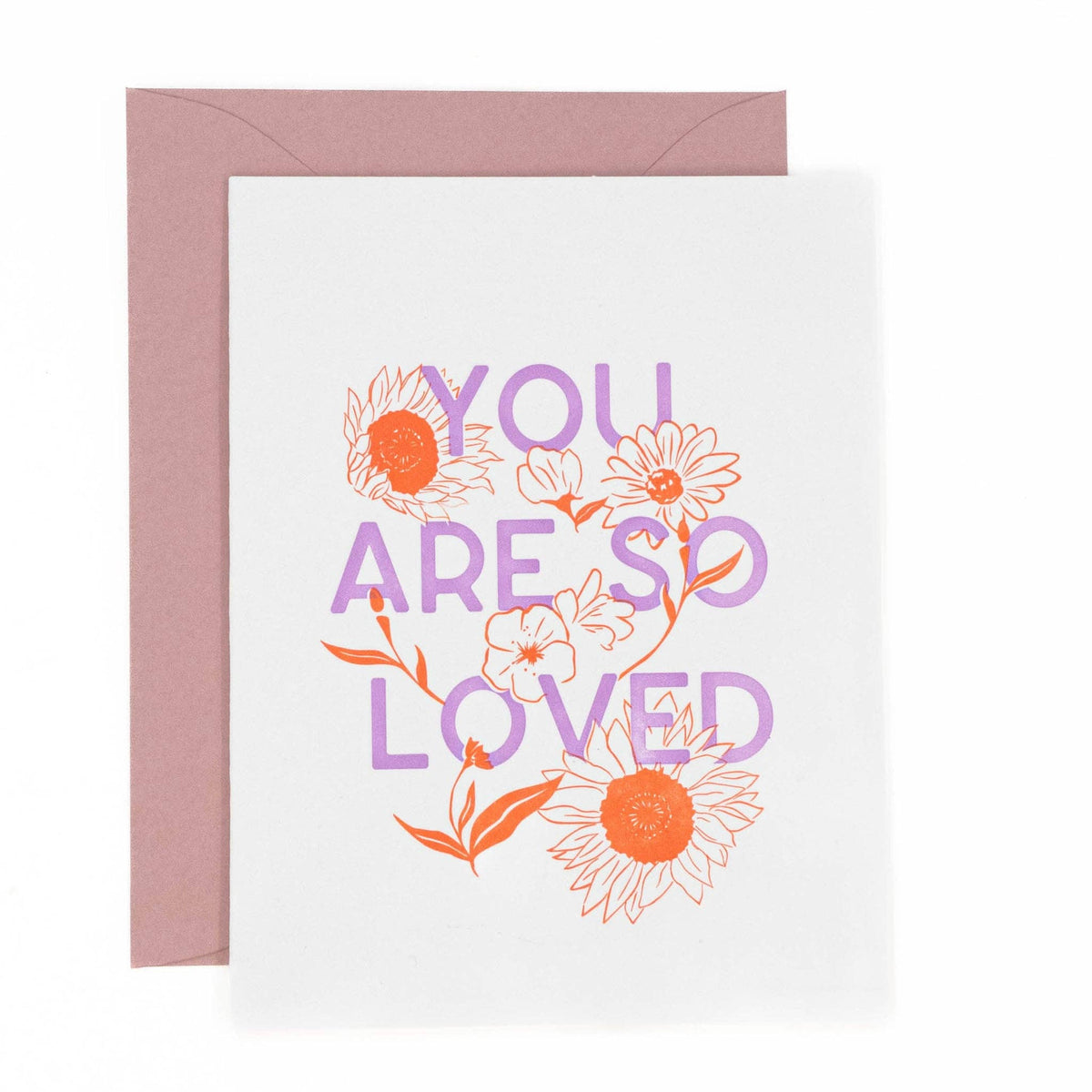 Sherry's Palette-You Are So Loved Greeting Card-greeting card-gather here online