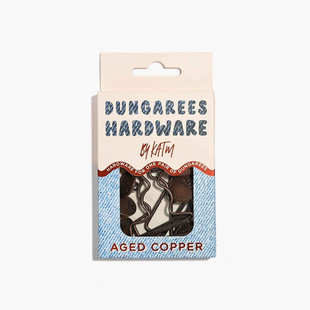 Kylie and The Machine-Dungarees Hardware Kit - Aged Copper-hardware kit-gather here online
