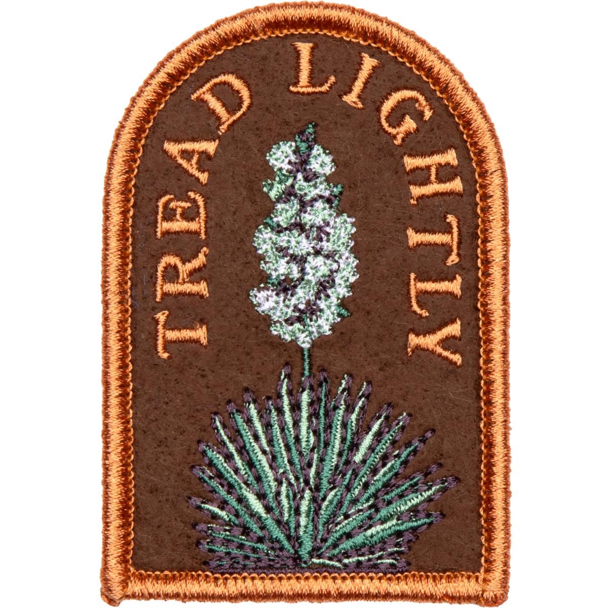 The Landmark Project-Tread Lightly Iron-On Patch-patches + pins-gather here online